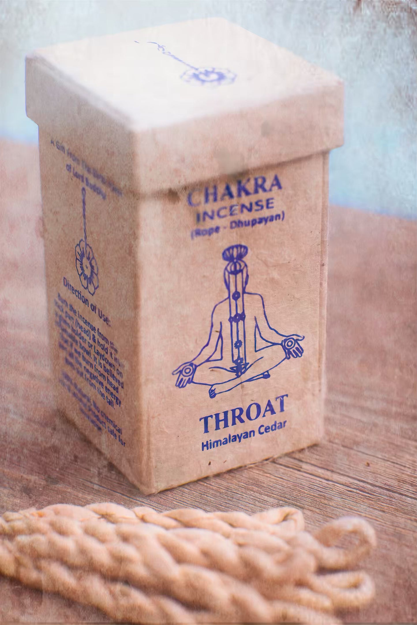 Chakra Incense Throat - Himalayan Cedar