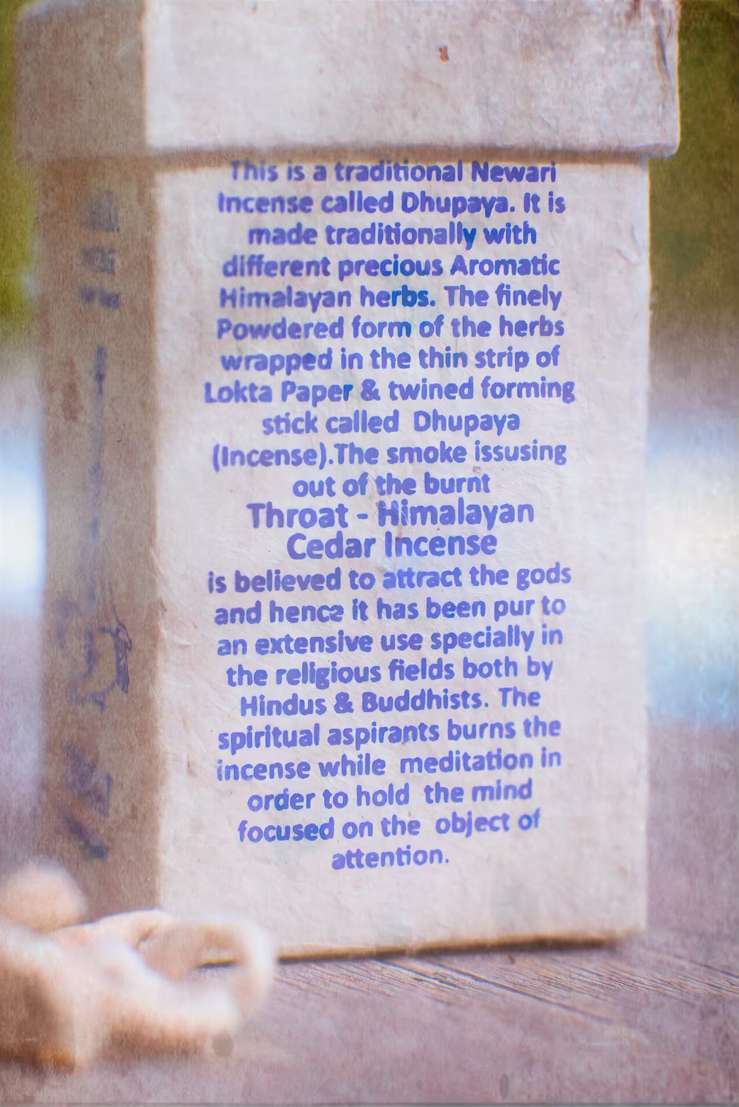 Chakra Incense Throat - Himalayan Cedar