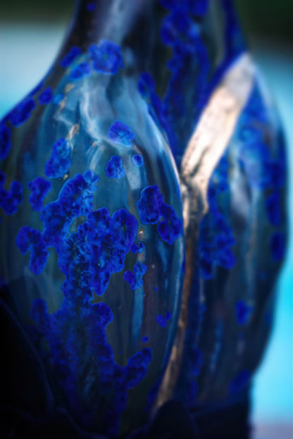 Nyx - Ocean Blue Crystals & Gold