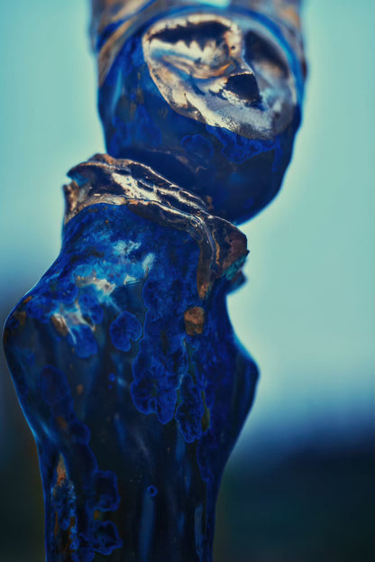 Nyx - Ocean Blue Crystals & Gold